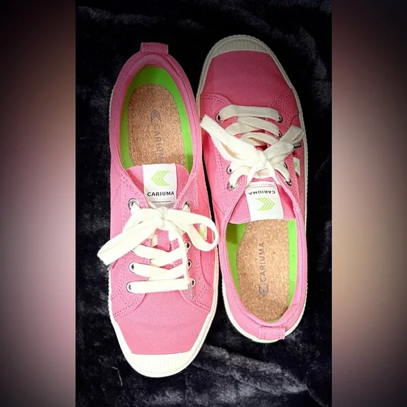 🎉 Pink Cariuma Canvas Sneakers | Women’s Size 9 | Gently Worn💖 - Picture 5 of 7
